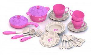 Нордпласт Набор кухонной посудки Барби 630