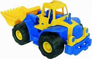 Нордпласт Трактор Богатырь с грейдером 099 от 3 лет