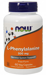 NOW L-фенилаланин капсулы 500 мг 60 шт (БАД)