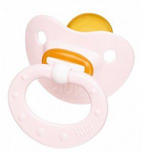 NUK Пустышка латексная Baby Rose р1 с рождения