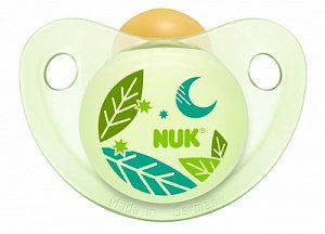 NUK Пустышка латексная Night & Day с рождения р1