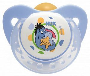NUK Пустышка латексная Trendline Disney р1 с рождения успокаивающая
