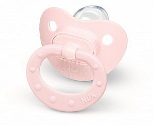 NUK Пустышка силиконовая Baby Rose р1 с рождения