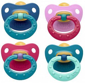 NUK Пустышка Soft латексная р3 c 18 мес успокаивающая