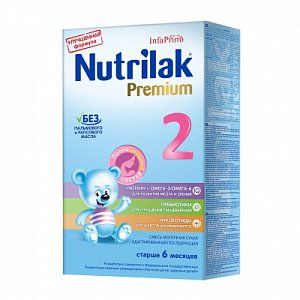Nutrilak Premium 2 Молочная смесь с 6 мес 350 г