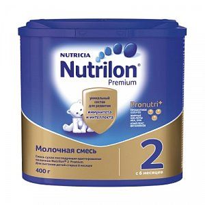 Nutrilon 2 Premium Молочная смесь с 6 мес 400 г