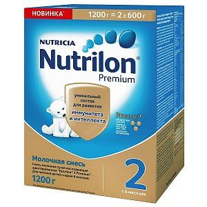 Nutrilon 2 Premium Молочная смесь с 6 месяцев 1200 г