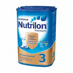 Nutrilon 3 Premium Молочная смесь с 12 мес 800 г