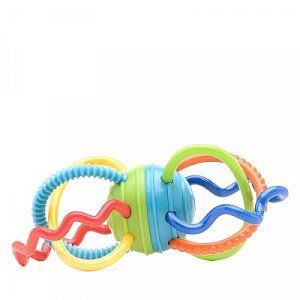 Oball Игрушка развивающая Разноцветная гантелька