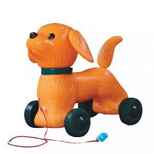 Огонек Каталка Собака Шарик С-1353 пластик