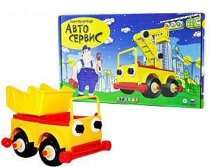 Огонек Конструктор Автосервис C-1237