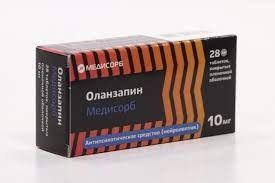 Оланзапин таблетки 10 мг 30 шт