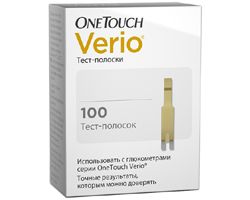 One Touch Verio Тест-Полоски 100 шт