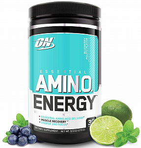 Optimum Nutrition Essential Amino Energy Аминокислоты 270г Черничный мохито
