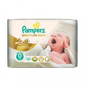 Pampers Подгузники Premium Care 1-2,5 кг Mini 30 шт