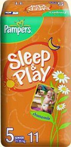 Pampers Подгузники Sleep&Play 11-25 кг Junior 11 шт