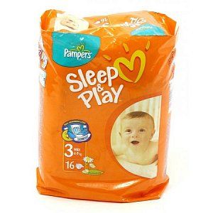 Pampers Подгузники Sleep&Play 4-9 кг Midi 16 шт