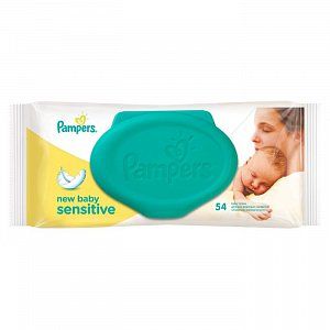 Pampers Салфетки Влажные New Baby Sensitive 54 шт
