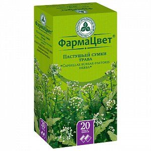 Пастушьей сумки трава фильтр-пакетики 1,5 г 20 шт