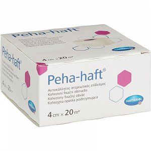 Peha-haft Бинт самофиксирующийся эластичный 4 м х 4 смPeha-haft [Пеха-Хафт] Бинт самофиксирующийся эластичный 20 м х 4 см