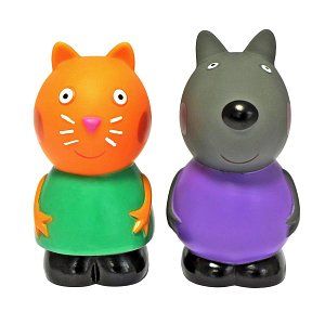 Peppa Pig 28792 Игровой набор Кенди и Денни пластизоль 10 см