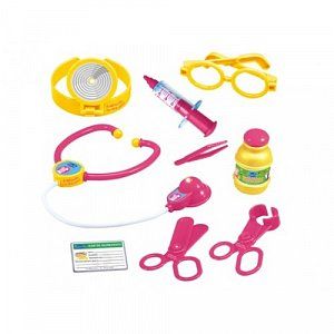 Peppa Pig 29924 Игровой набор Пеппа доктор 9 предметов, свет, звук