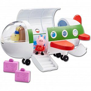 Peppa Pig Игровой набор Самолет с фигурками Пеппы 31606
