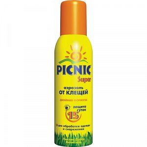 Picnic Супер Аэрозоль Антиклещ 125 мл