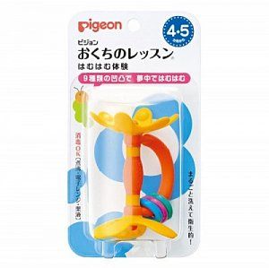 Pigeon Прорезыватель-игрушка Цветок с 4 мес 1 шт