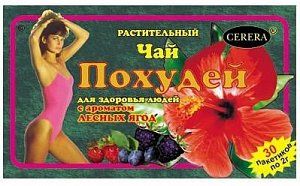 Похудей чай фильтр-пакеты 2 г 30 шт Лесные ягоды (БАД)