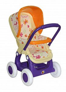 Полесье Коляска для кукол прогулочная 4-х колесная