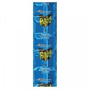 Raid Пластины от комаров 10 шт