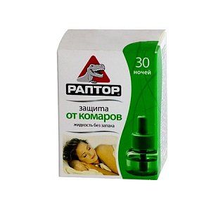 Раптор комплект прибор+жидкость ликвид 30 ночей