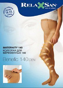 RelaxSan Колготки для беременных 140 Den р3 телесный