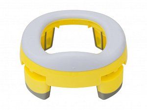 Roxy Kids Горшок дорожный HandyPotty с насадкой на унитаз, Лимонный