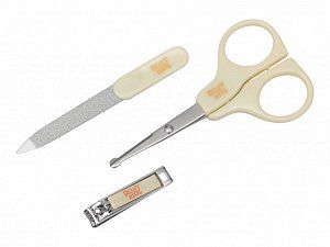 Roxy Kids Маникюрный набор 3 предмета (ножницы, пилочка, кусачки)