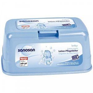 Sanosan Baby Влажные салфетки Комфорт 72 шт в контейнере