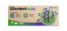 Шалфей Премиум BioForte таблетки для рассасывания 750 мг 30 шт
