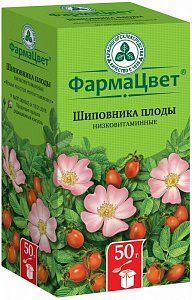 Шиповника плоды 50 г Красногорсклексредства