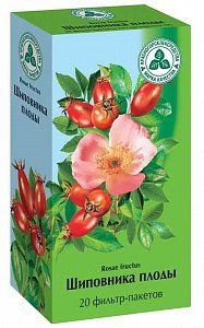 Шиповника плоды фильтр-пакеты 2 г 20 шт