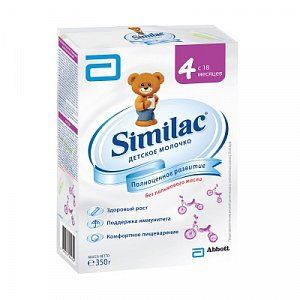 Similac Молочная смесь 4 350 г для детей с 18 мес картон