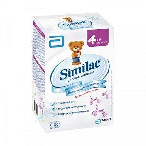 Similac Молочная смесь 4 700 г для детей с 18 мес картон