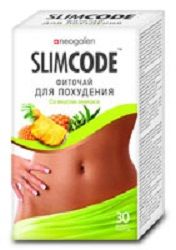 Слимкод Грин фиточай (ананас)