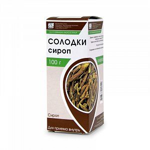 Солодки сироп флакон 100 г