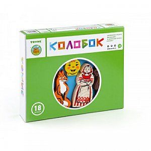 Томик Конструктор колобок (18 деталей)