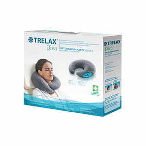 Trelax Diva Подушка ортопедическая для отдыха и путешествий П08
