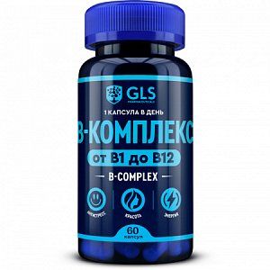 В-комплекс GLS 400мг капсулы 60