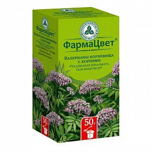 Валерианы корневища с корнями 50 г Красногорсклексредства