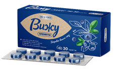 Вижу Премиум BioForte Экстракт плодов черники с лютеином таблетки 400 мг 30 шт