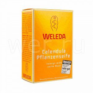 Weleda Мыло детское растительное с календулой 100 г